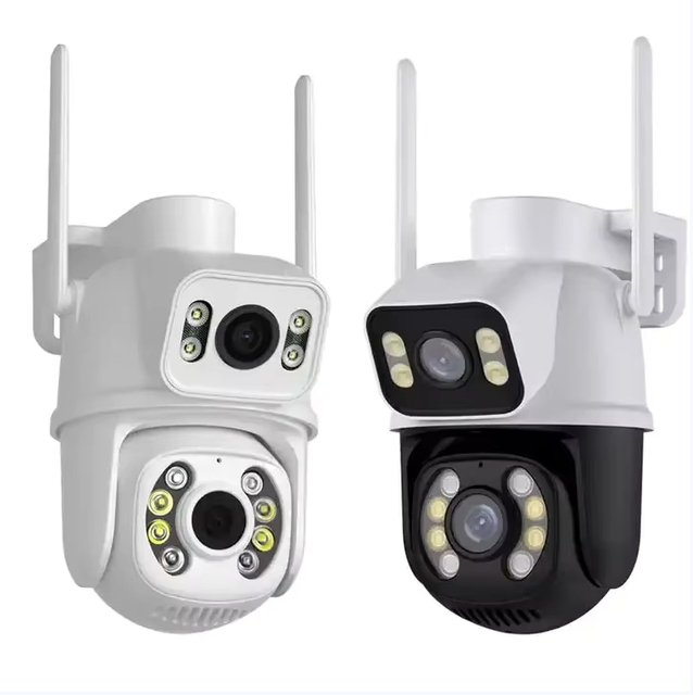 HD 1080P Dual Lens Smart Night Vision Security Monitoring Camera Double Light Vigilance Home Surveillance Camera