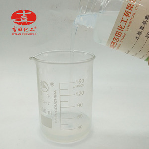 Jitian resina de poliuretano F0401 solución de alta resistencia a base de agua aglutinante líquido transparente 99.9% pureza grava alifática - Product Image 2