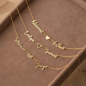 Hainon <span class=keywords><strong>personnalisé</strong></span> nom <span class=keywords><strong>collier</strong></span> en acier inoxydable anglais nom <span class=keywords><strong>collier</strong></span> bricolage mode femmes <span class=keywords><strong>collier</strong></span> - Product Image 3