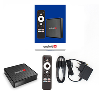 TV Box X5 Allwinner H313 Quad Core Android 10 ATV 4K 1Gb 2GB RAM 8GB/16GB ROM WiFi de Doble Banda 2.4G/5GHz de Alta Velocidad con Control Remoto por Voz