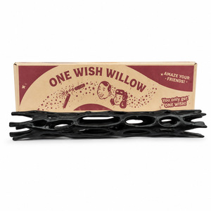 Éxito de ventas transfronterizo: Decoración impresa en 3D de PLA negro estilo Obsession de arte moderno, modelo One Wish Willow Obsession <span class=keywords><strong>Film</strong></span> - Product Image 2