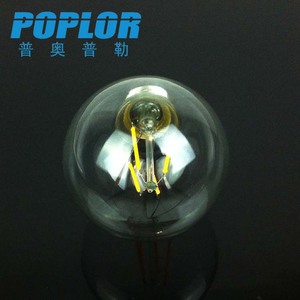 หลอดไฟ LED Poplor G80 แก้วใส ขั้ว E27 B22 4W 6W 8W 10W 12W 220V AC แหล่งกำเนิดแสงคริสตัล - Product Image 2