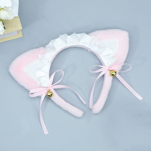 Diadema y accesorio de cola para niña Lolita's Comic Cat Ears - Product Image 5