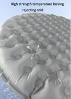 Coussin de camping gonflable ultraléger, imperméable, tapis thermique d'extérieur pour la randonnée et le sommeil