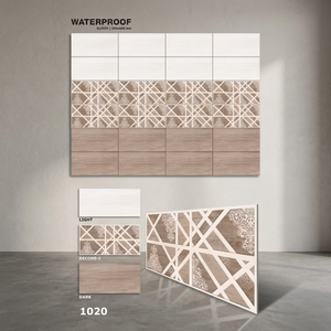 Carreaux muraux en céramique imprimés jaunes brillants 300x600mm, 12x24, décoratifs, en porcelaine émaillée, antidérapants, pour salle de bain, couloir, intérieur - Product Image 5