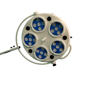 Lámpara de pie sin sombra de cinco orificios con luz LED de 30W para hospitales, cirugía, clínicas dentales, exportable - Product Image 5