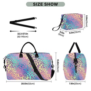 Sac de voyage polochon grande capacité en gros, ensembles de sacs de rangement extérieurs, sac de voyage étanche grand format pas cher - Product Image 5