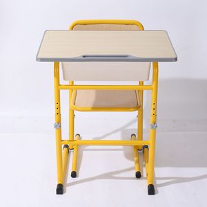 Lin Ying School <b>Desk</b> And Chair <b>Set</b> Modern Minimalist Style Board Material For Classroom Use - Product Image 1