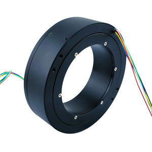 초박형 관통형 회전 전기 접점 대형 구멍 중공 슬립 링 72mm 직경 6선 220VAC/VDC 60rpm - Product Image 4