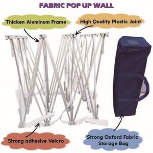 PVC or Fabric Pop up Wall Display Stand Frame Exhibition Trade Show Aluminum Pop up Display Backdrop Pop up Backdrop Stand - Product Image 3