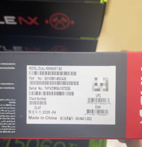 Nouvelle carte graphique RX9060 16 Go en état impeccable, PCIe 5.0 X16, bus mémoire 128 bits, double ventilateur haute efficacité, composant Ne - Product Image 4