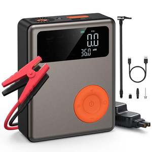 ポータブル<span class=keywords><strong>12V</strong></span> 12000mAhハイパワーバンクオートバッテリー付きジャンプスターターとトラック用LEDライト1000aピーク電流 - Product Image 1