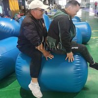 Rouleau de gymnastique gonflable JUNAO, roue de yoga en PVC DWF, écologique, unisexe, forte capacité de charge, sur mesure, pour soulager les maux de dos