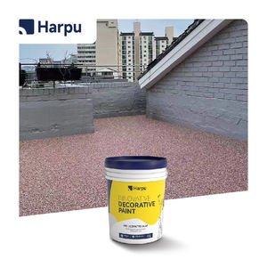 Pintura para Pisos de Piedra Lavada <span class=keywords><strong>con</strong></span> Resina a Base de Agua, Partículas de Piedra de Color Natural de 1-3 mm/3-5 mm, Rendimiento Impermeable - Product Image 2