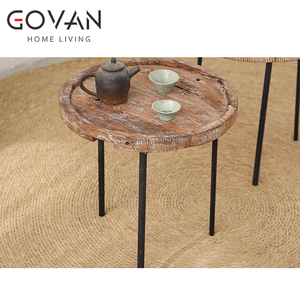 طاولة قهوة خشبية لكبار السن من وابي ، أثاث منزلي بجودة عالية مع طاولة من الخشب الصلب ، وطاولة للاستخدام الفندقي - Product Image 4