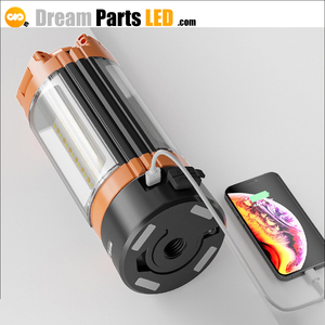 Linterna LED Recargable para Camping con <span class=keywords><strong>Base</strong></span> Magnética y Gancho, Batería de 12000mAh, Múltiples Modos de Iluminación, Cuerpo Portátil de ABS, Blanca, para Jardín - Product Image 2