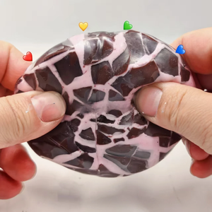 New Colorful Crispy <b>Ball</b> Handmade <b>Squeeze</b> <b>Ball</b> Soft Stress Relief Wax Coated Craft Sensory <b>Ball</b> Crunchy <b>Squeeze</b> Fidget Toy - Product Image 6