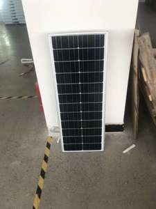 ไฟถนนโซลาร์เซลล์ LED ออลอินวัน 1000W ได้รับการรับรองมาตรฐาน ROHS ระดับ IP65 ตัวเรือนอะลูมิเนียมและพลาสติก สำหรับใช้งานกลางแจ้ง แบตเตอรี่พร้อมรับประกัน 5 ปี เหมาะสำหรับสวน - Product Image 4