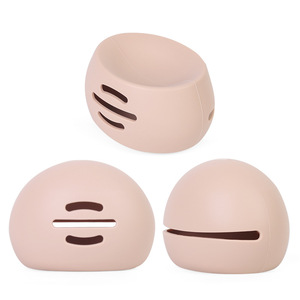 Sac de rangement pour éponge de maquillage en silicone, format voyage, pour outils cosmétiques et Beauty Blender - Product Image 4