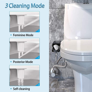 Modern ABS Toilet <strong>Bidet</strong> Seat Attachment Non-Electric Mechanical Fresh <strong>Water</strong> Spray Self-Cleaning Retractable Nozzle for Bathroom - Product Image 6
