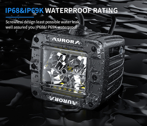 AURORA 2inch trong trực tiếp chùm offroad sương mù xe tải nhẹ UTV ATV <span class=keywords><strong>LED</strong></span> lái xe làm việc ánh sáng - Product Image 5