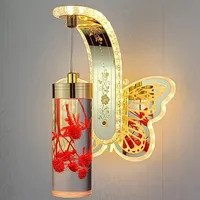 Hot Koop Ontwerp Muur Beugel Lichten Klassieke Moderne Kleurrijke Bloem Indoor Led Wandlampen