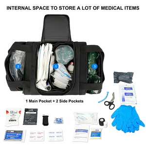 Portable grand voyage sport sac de premiers soins d'urgence infirmières travail sac médical étanche maison assistant médical sacs fourre-tout - Product Image 6