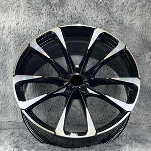 Jante de sport monobloc de roue forgée en alliage d'aluminium noir face à la machine adaptée aux jantes de voiture <span class=keywords><strong>Volvo</strong></span> Lexus <span class=keywords><strong>RX</strong></span> ES LS LX NX UX LM LC GS - Product Image 4