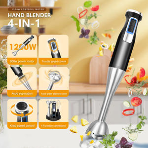Batidora de mano DSP 4 en 1 KM1137, batidora eléctrica inalámbrica para el hogar con batidor de varillas y accesorios de acero inoxidable - Product Image 3