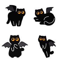 Épinglette en émail personnalisée pour Halloween, badge métallique personnalisé pour événements festifs, cadeau promotionnel, souvenir de costume et article publicitaire
