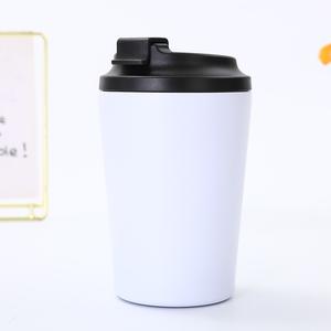 Tasse à café de voyage 12 oz avec logo personnalisé tasse à café en acier inoxydable gobelets avec couvercle étanche - Product Image 1