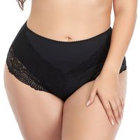 Culottes Quotidiennes Personnalisées pour Femmes Mûres, Sexy, Taille Moyenne, Grande Taille, en Nylon Tricoté Uni