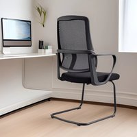 Chaises de bureau ergonomiques en tissu maillé pivotantes avec support lombaire, confortables et modernes, vente en gros