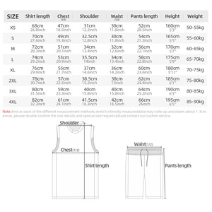 2020 men basketball jerseys sweat-absorbent quick-dry design sublimation print sportswear sold out - Product Image 5