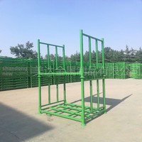 Étagère de stockage de pneus en acier robuste sur mesure, capacité de charge de 1000 kg, pliable, empilable, fabricant
