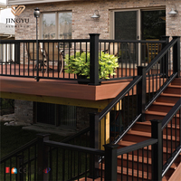 Balustrades et rampes en aluminium de conception moderne pour l'extérieur, garde-corps d'escalier extérieur en câble, garde-corps en métal, designs de garde-corps