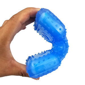 Jouet à mâcher rafraîchissant <span class=keywords><strong>pour</strong></span> chien et <span class=keywords><strong>chat</strong></span> en TPR écologique OEM/ODM - Durable, résistant, congelable, <span class=keywords><strong>pour</strong></span> l'été, <span class=keywords><strong>anneau</strong></span> <span class=keywords><strong>de</strong></span> <span class=keywords><strong>dentition</strong></span> <span class=keywords><strong>pour</strong></span> chiot - Product Image 3