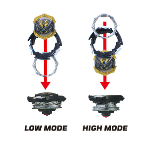 Top Burst en métal et plastique de haute qualité + émetteur à un tour + jouet à poignée tournante - Product Image 4