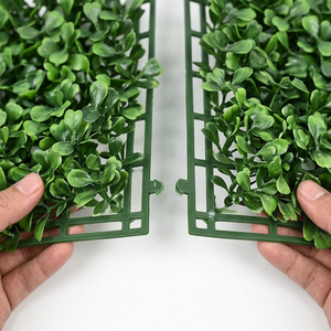 Artificial Value Series Artificial Foliage Panel UV Resistant Green <b>Wall</b> Tile Decorative Vertical Garden Panel - Product Image 5