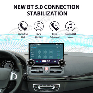 Lecteur multimédia automobile Android 15 pour <span class=keywords><strong>Renault</strong></span> <span class=keywords><strong>Megane</strong></span> 3 2009-2014, CarPlay sans fil, Android Auto, navigation GPS, unité principale - Product Image 2