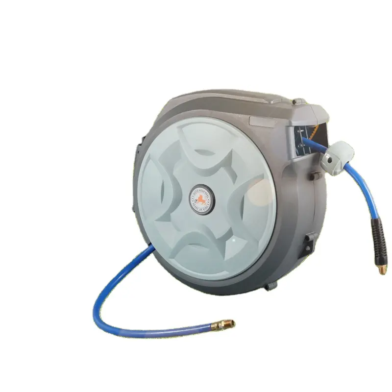 Factory Manufacturer Automatic Retractable Garden Air Hose Reel For Industrial Use