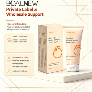 OEM ODM Brilliant Smooth Axillary Cream Whitening Multi-area Cream with Kojic Acid Alpha Arbutin <strong>Body</strong> Dark Spot Corrector Cream - Product Image 6
