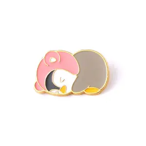 Custom Factory Direct Creative Cartoon Cute Penguin Style Lapel Pins
