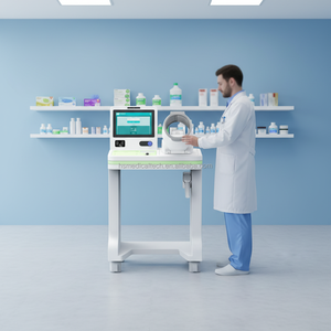 Kiosque de télémédecine en libre-service pour le suivi de la santé, révolutionnant le diagnostic médical par IA avant l'emploi, Huasheng Medical HS-GQ03 - Product Image 2