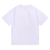 Nouveau T-shirt décontracté pour homme 2026, imprimé, respirant, en pur coton, doux pour la peau, T-shirt épais à manches courtes pour homme