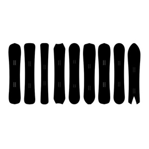 Nouveau snowboard bidirectionnel personnalisé Manlin pour le snowboard, le <span class=keywords><strong>luge</strong></span> et l'entraînement en parc - Product Image 1