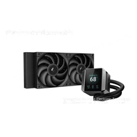 DeepCool MYSTIQUE360 ordinateur de bureau FDB personnalisé tempête de glace avec application de processeur de radiateur de refroidissement par eau intégrée