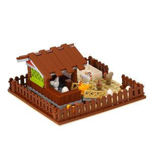 MOC3004 <span class=keywords><strong>Casa</strong></span> <span class=keywords><strong>de</strong></span> Campo, Caseta <span class=keywords><strong>para</strong></span> Perros, Juguete <span class=keywords><strong>de</strong></span> Bloques <span class=keywords><strong>de</strong></span> Construcción <span class=keywords><strong>de</strong></span> la Serie Ciudad <span class=keywords><strong>para</strong></span> Niños y Niñas, Venta al por Mayor - Product Image 3