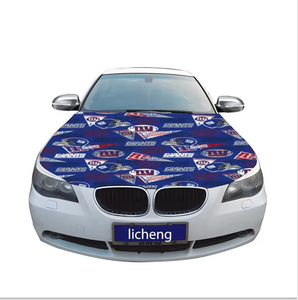 New <span class=keywords><strong>Orleans</strong></span> Saints Flag Couverture de capot de voiture 3.3x5ft 5x7ft 100% Polyester, les tissus élastiques du moteur peuvent être lavés Drapeaux de bannière de capot de voiture - Product Image 2