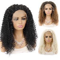 Perruques synthétiques de haute qualité à ondulations naturelles, en fibres douces et légères, pour femmes, usage quotidien, perruques synthétiques de salon